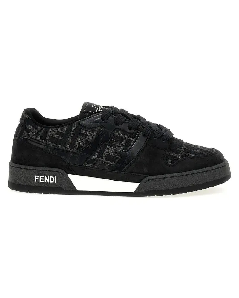 Fendi Low-Top Sneaker ' Match' Sneakers schwarz Schwarz