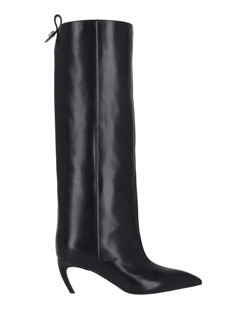 ATTICO Stiefel "Lea" Boots – Black schwarz Schwarz