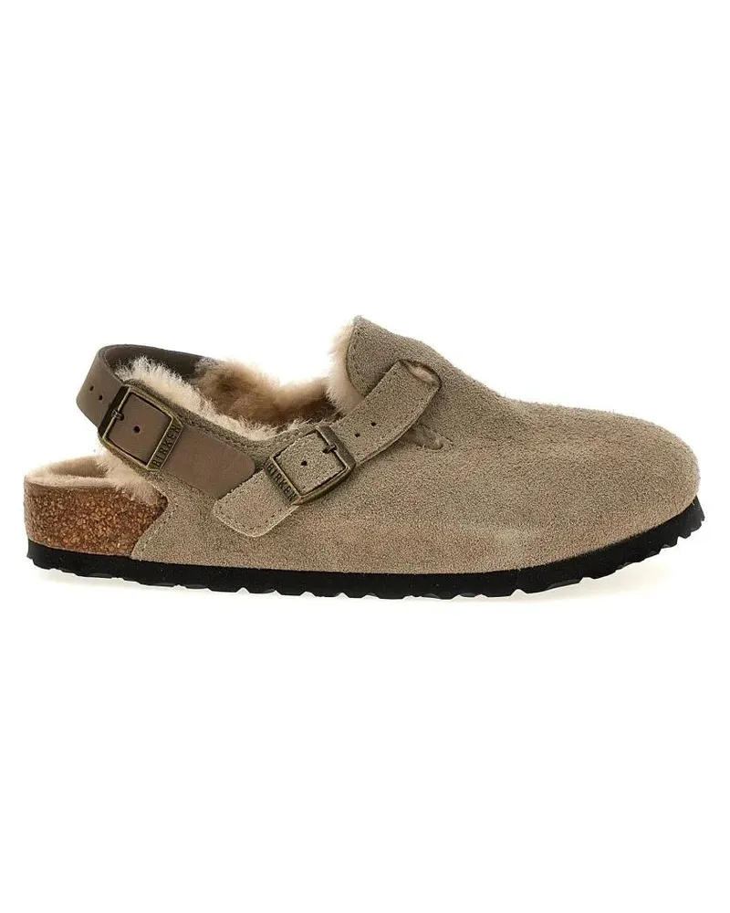 Birkenstock Loafer 'Tokio' Sabots beige Beige