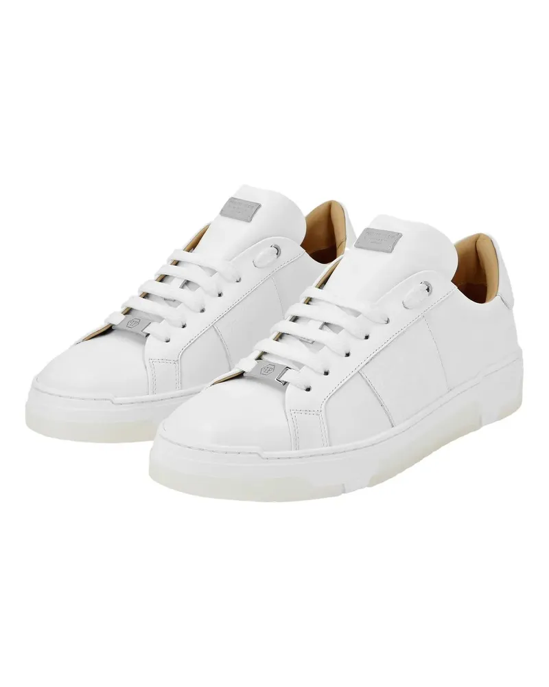 Philipp Plein Low-Top Sneaker Sneaker Monogram weiß Weiß