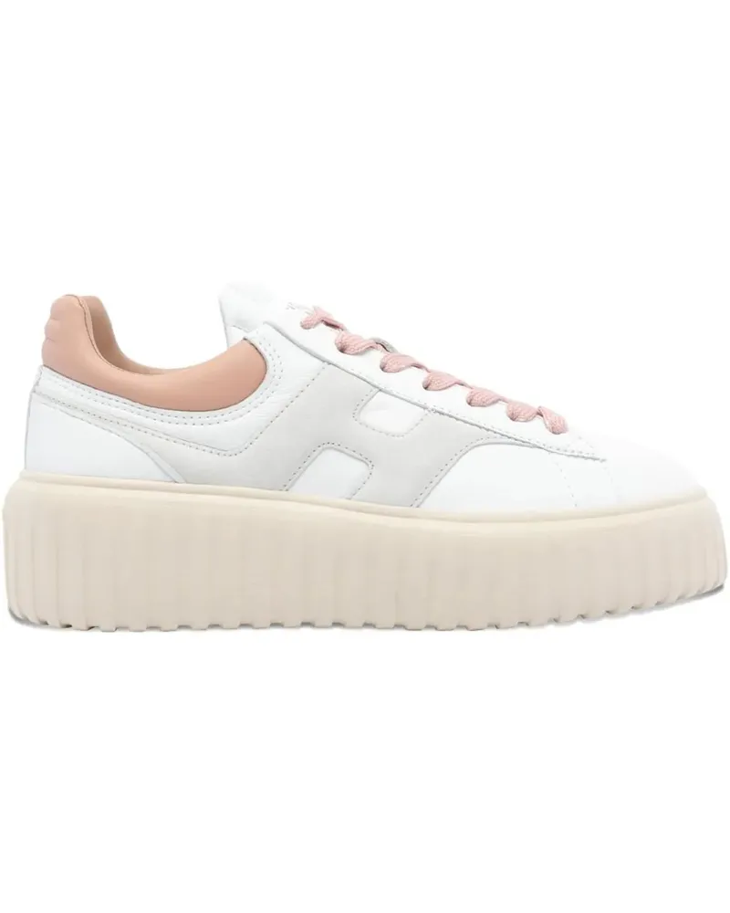 Hogan Low-Top Sneaker Sneakers White rosa Gold