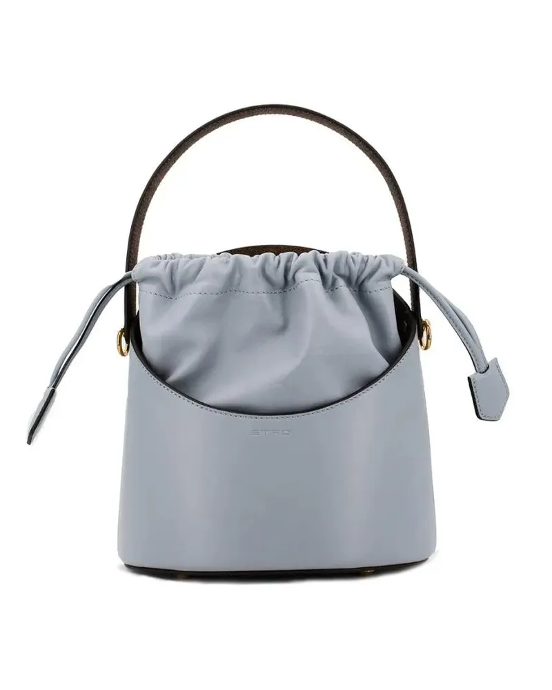 Etro Beuteltaschen Blue Handbag With Paisley Jacquard Detail blau Blau