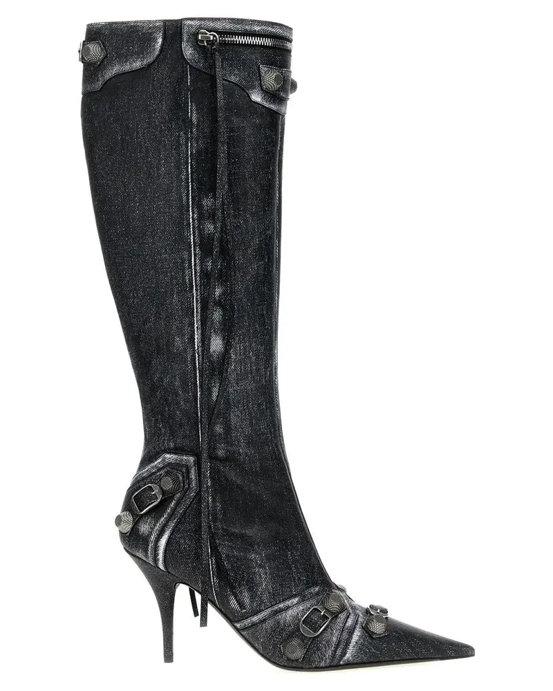 Balenciaga Stiefel 'Cagole' Boots schwarz Schwarz