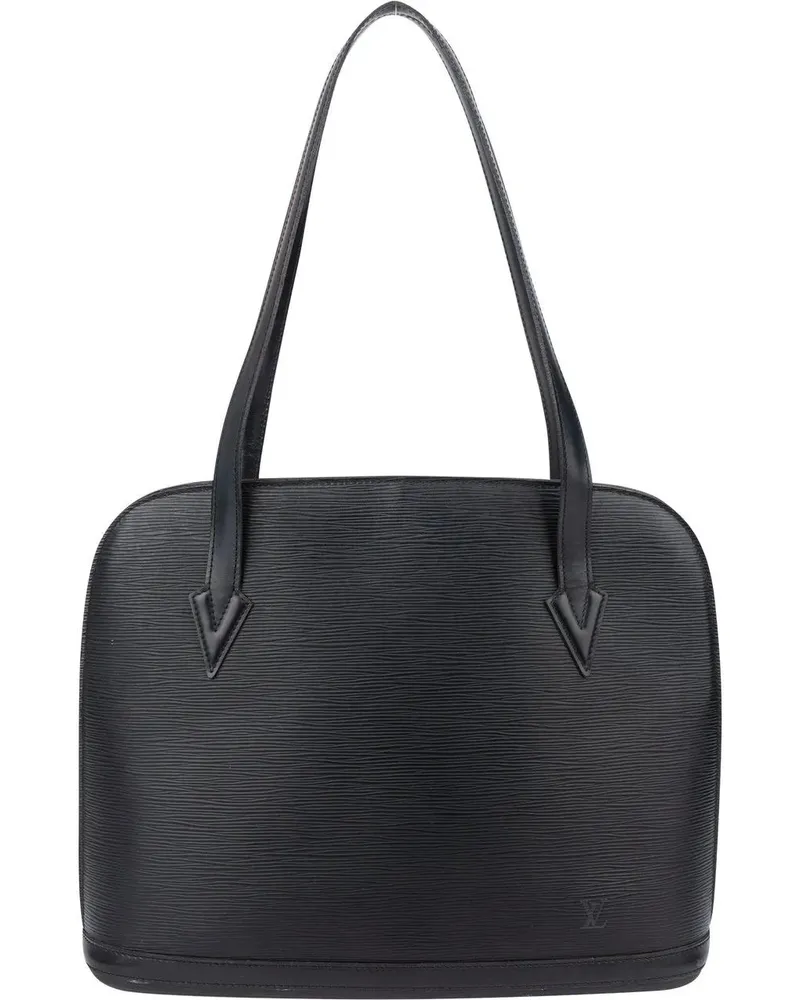 Louis Vuitton Crossbody Bags  Noir Epi Leather Lussac Shoulder Bag schwarz Schwarz