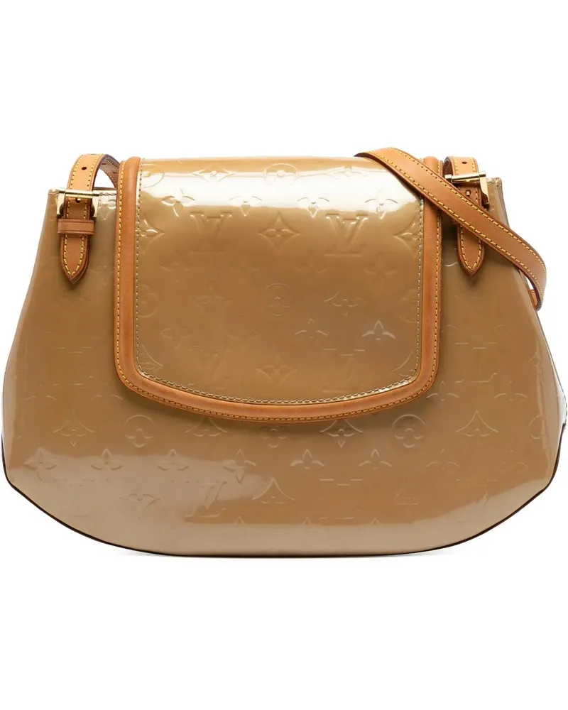 Louis Vuitton Hobo Bags Monogram Vernis Biscayne Bay GM braun Braun