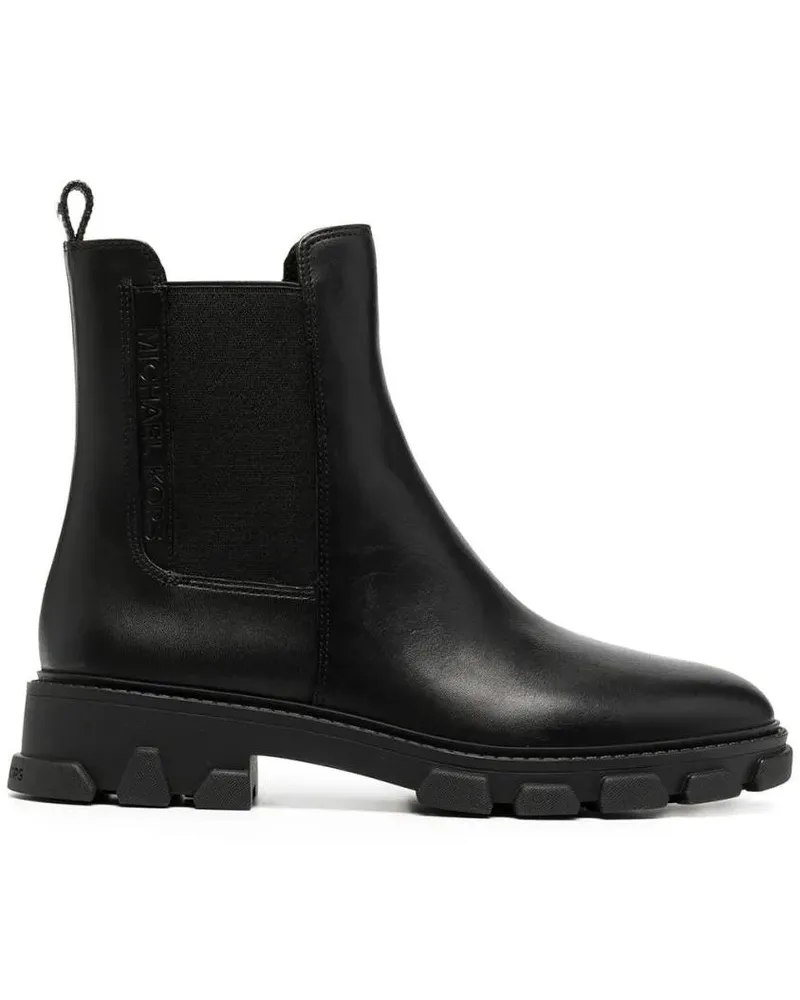 Michael Kors Stiefel Ridley Leather Ankle Boot schwarz Schwarz