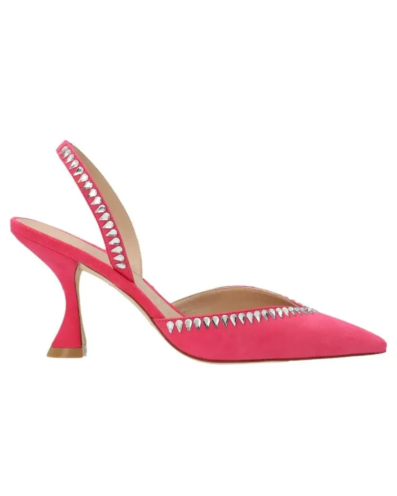 Stuart Weitzman Hohe Schuhe 'Gmct' Slingbacks pink Rosa
