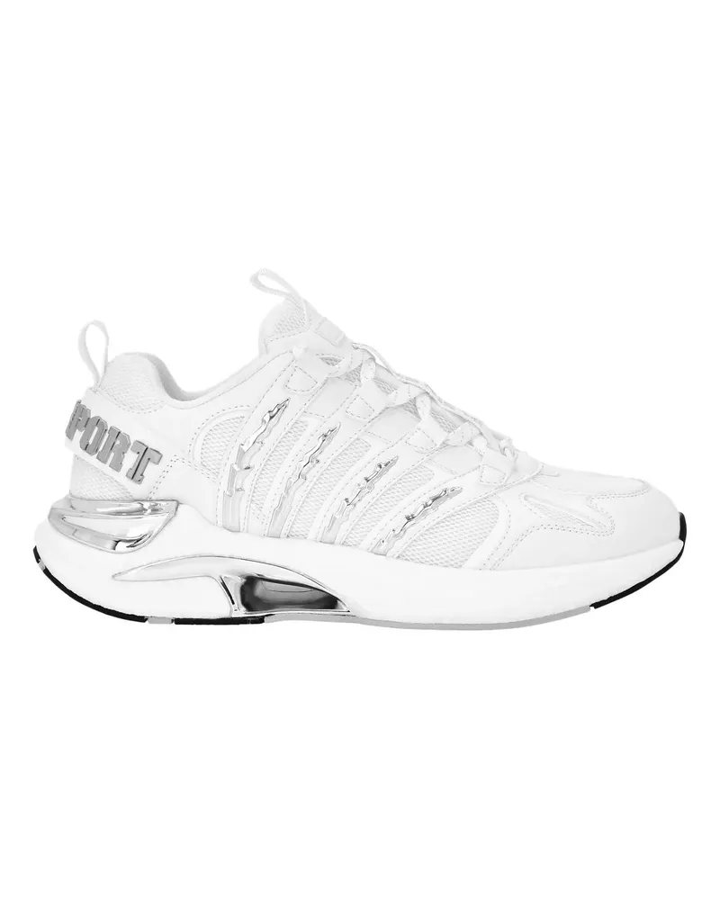 Philipp Plein Low-Top Sneaker Lo-Top Turnschuhe weiß Weiß