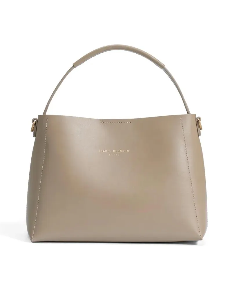 Isabel Bernard Crossbody Bags Montmarte Béatrice Midi Handtasche taupe Taupe