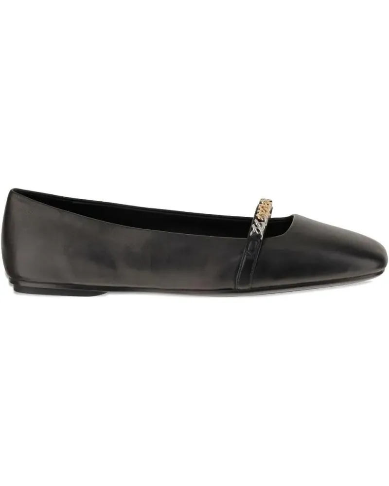 Pinko Pointed Toe Flat Shoes schwarz Schwarz