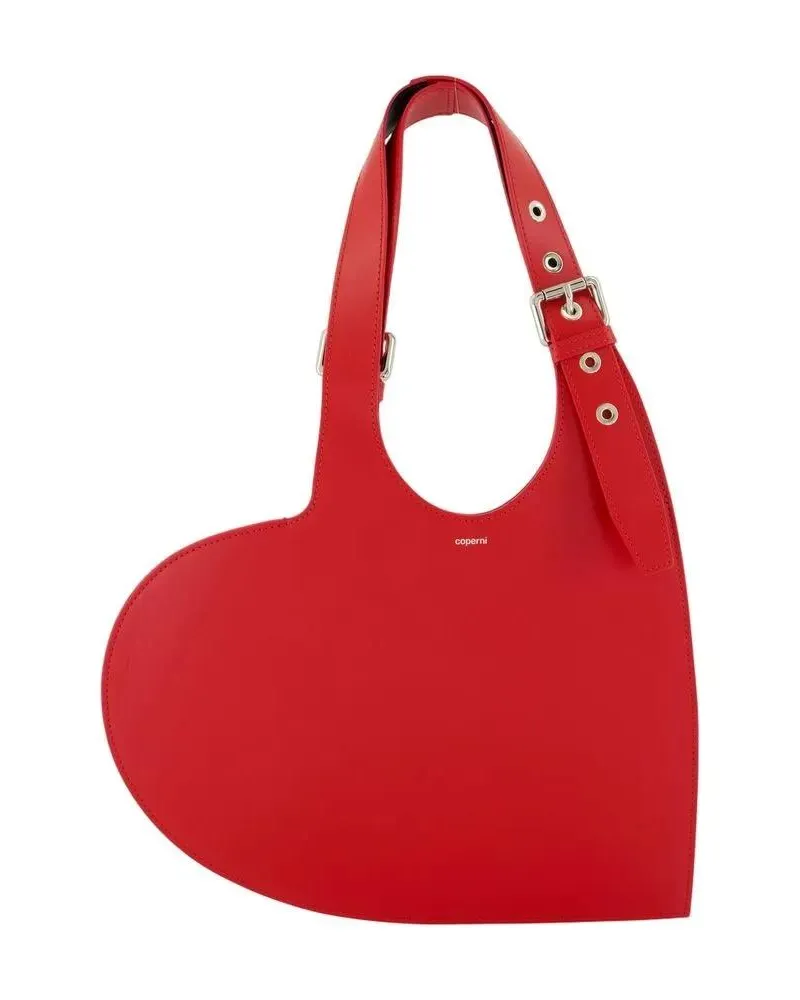 COPERNI Hobo Bags Belt Heart Shoulder Bag - Leather - Red rot Rot