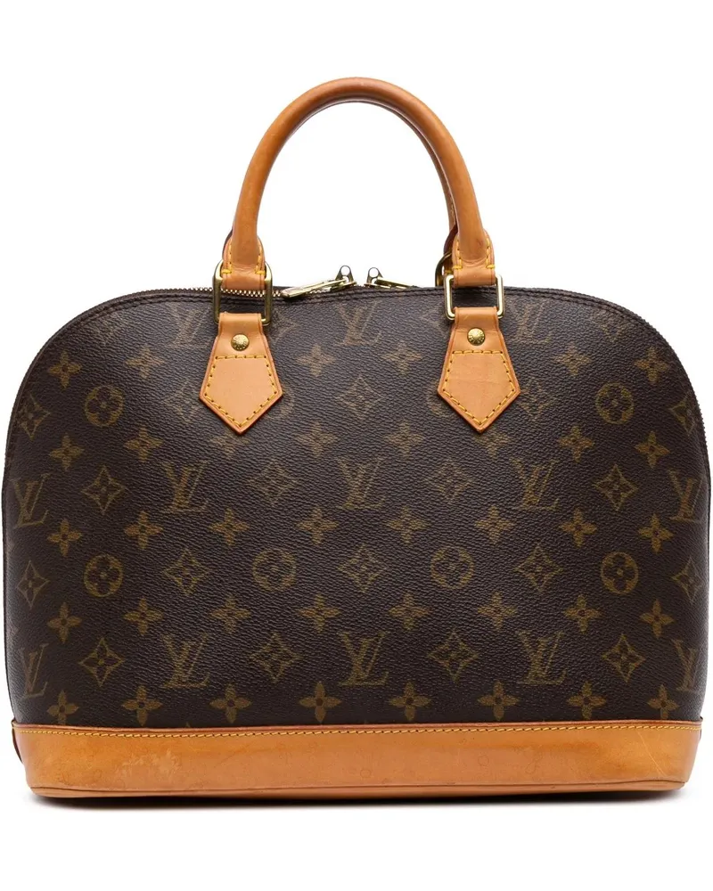 Louis Vuitton Crossbody Bags Monogram Alma PM braun Braun