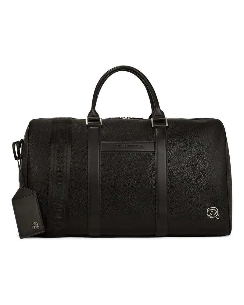 Karl Lagerfeld Shopper IKON OUTLINE WEEKENDER-TASCHE schwarz Schwarz