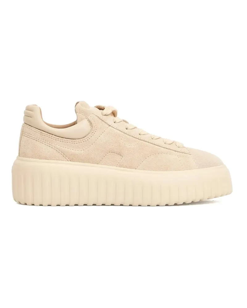 Hogan Low-Top Sneaker H Stripes Cam Beige Sneakers beige Beige