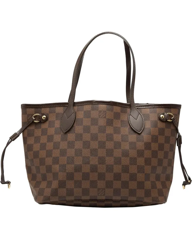 Louis Vuitton Shopper Damier Ebene Neverfull PM braun Braun