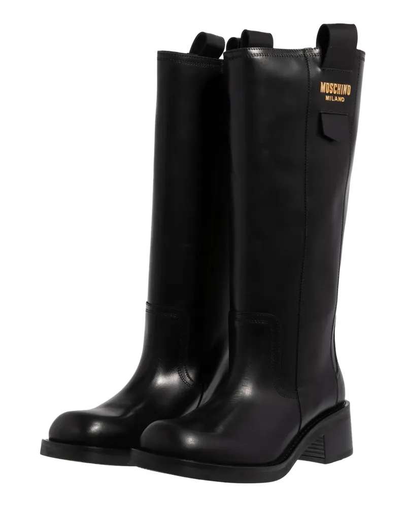 Moschino Stiefel & Boots  Plate schwarz Schwarz