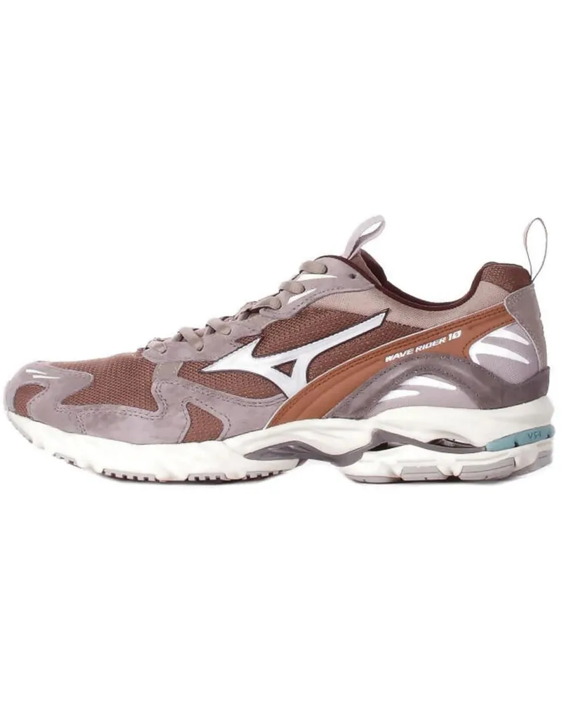 Mizuno Low-Top Sneaker baskets wave rider 10 2 braun Braun