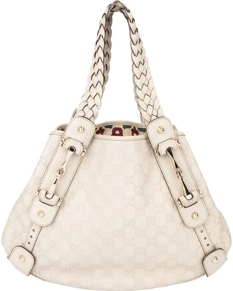 Gucci Crossbody Bags  Leather GG Monogram Pelham Handbag weiß Weiß