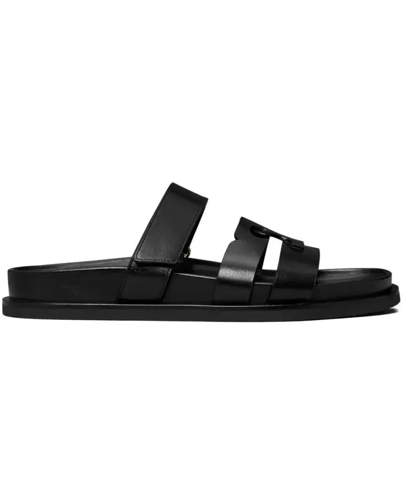 Tory Burch Sandalen Ines Sport Slippers schwarz Schwarz