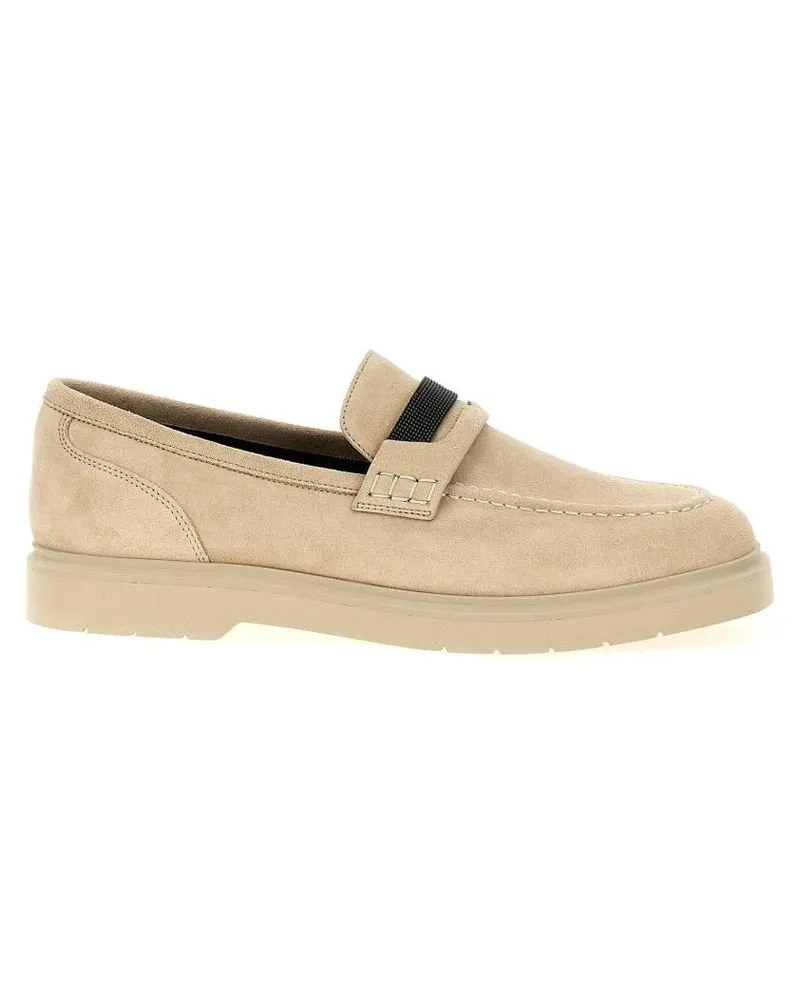 Brunello Cucinelli Monile' Loafers beige Beige