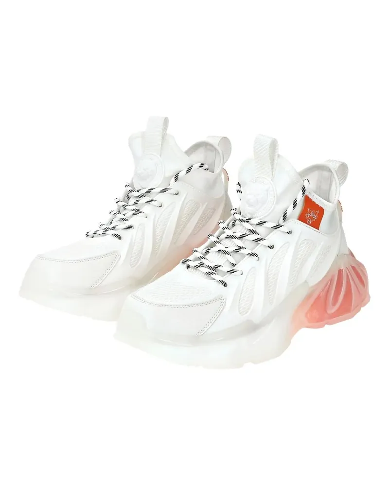 Philipp Plein Low-Top Sneaker Runner Sneaker The Bubble Gen.x.02 Tiger weiß Weiß