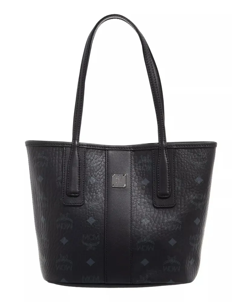 MCM Shopper Liz Vi Shopper Mni Bk, One Size schwarz Schwarz