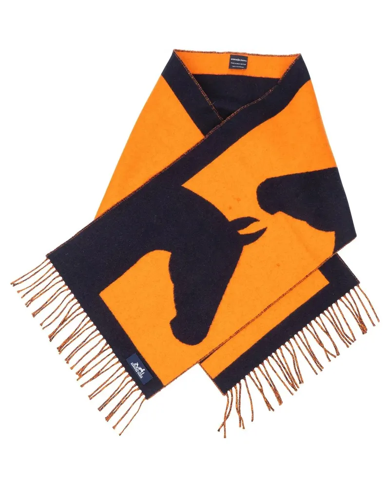 Hermès Tücher & Schals Hermes Casaque Love Story Cashmere Scarf bunt Bunt