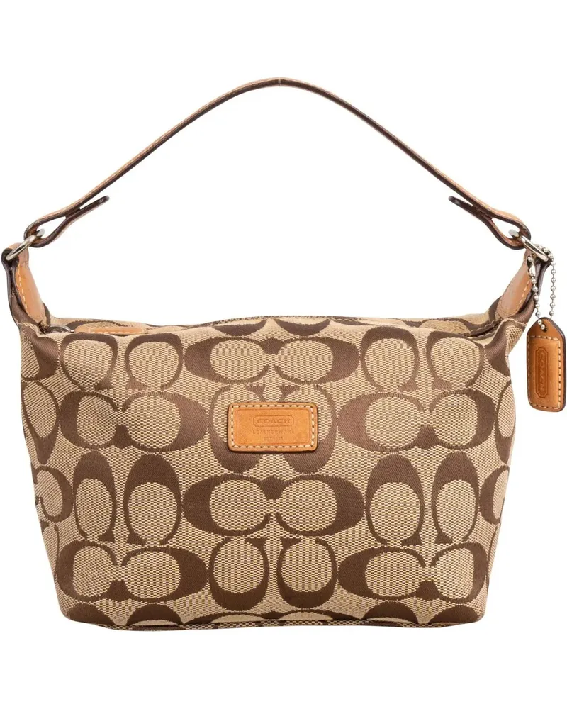 Coach Crossbody Bags  Monogram Demi Mini Handbag braun Braun