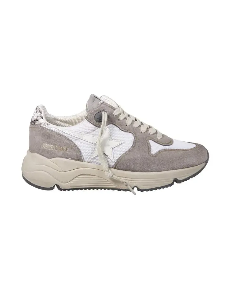 Golden Goose Low-Top Sneaker Suede And Leather Sneakers weiß Weiß