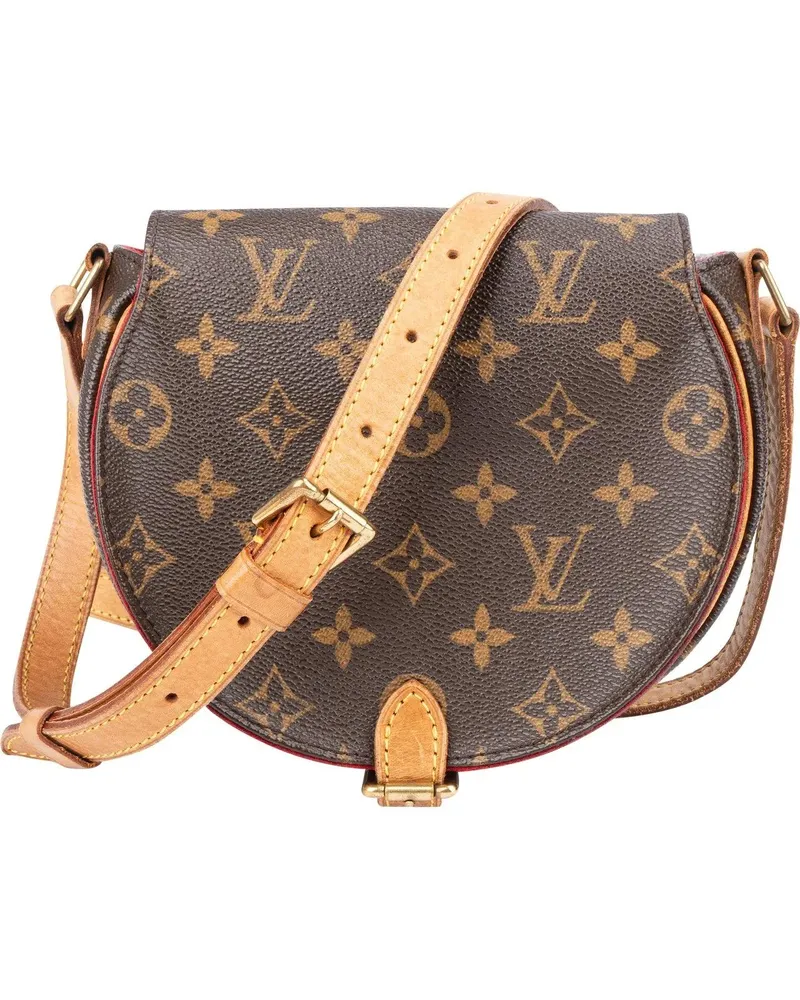 Louis Vuitton Crossbody Bags  Canvas Monogram Tambourine Crossbody braun Braun