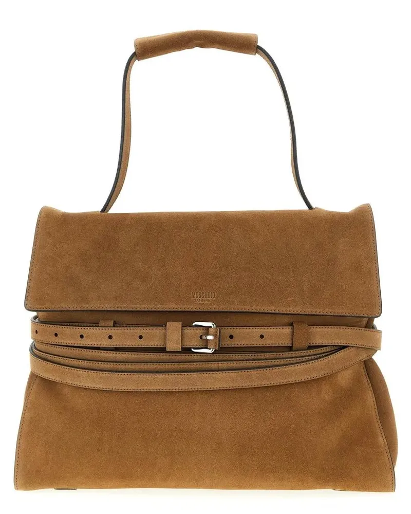 Moschino Hobo Bags 'Tie Me' Shoulder Bag braun Braun