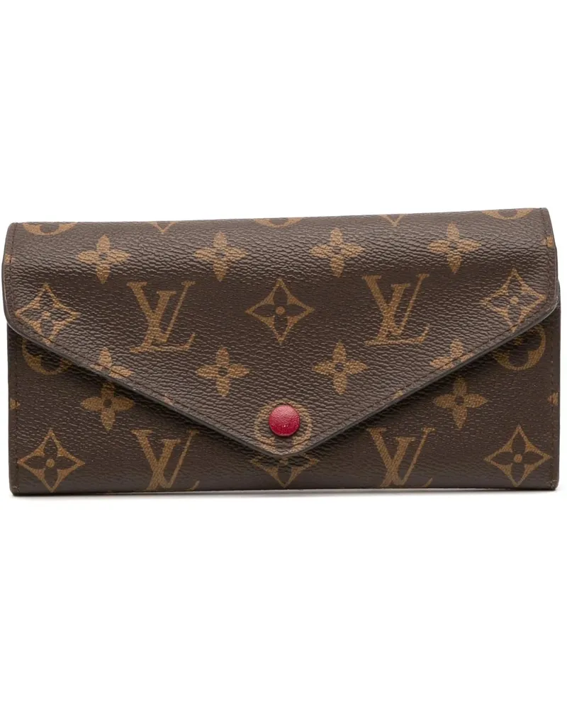Louis Vuitton Portemonnaie Monogram Josephine Long Wallet braun Braun
