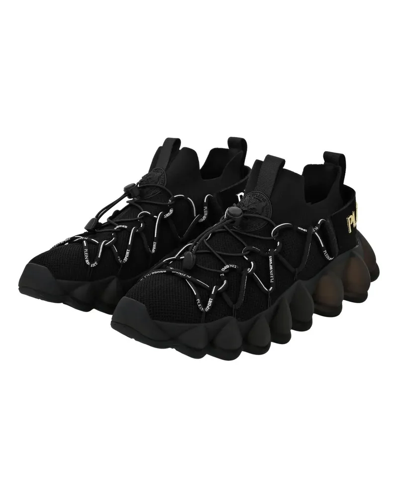 Philipp Plein Low-Top Sneaker Runner Sneaker The Bubble Gen.x.02 Tiger schwarz Schwarz