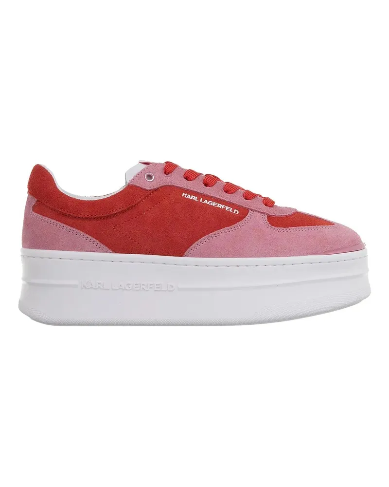 Karl Lagerfeld Low-Top Sneaker Kobo Iii Apron Front Lo rot Rot