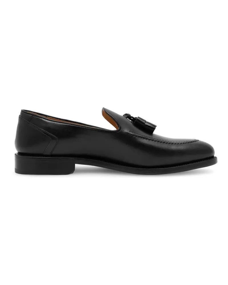 Henry Stevens Slipper & Pantoletten Loafer Marshall TL schwarz Schwarz