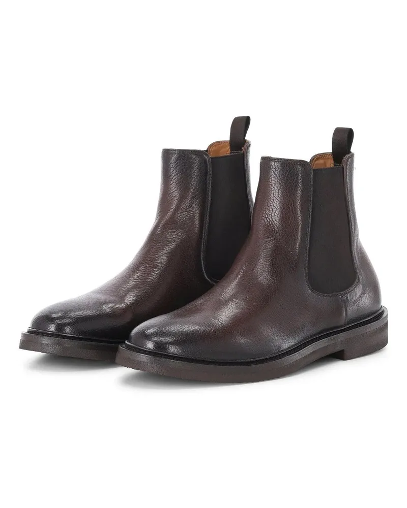 Officine Creative Italia Low-Top Sneaker Chelsea-Boots Hopkins Flexi braun Braun