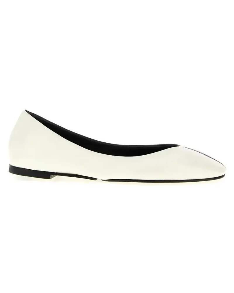 Jacquemus Les Ballerines Ovalo' Ballet Flats weiß Weiß
