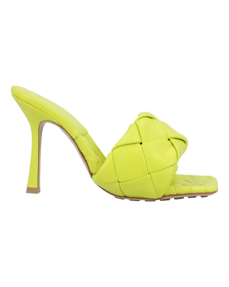 Bottega Veneta Slipper & Pantoletten Lido Intrecciato Mule Sandals grün Grün