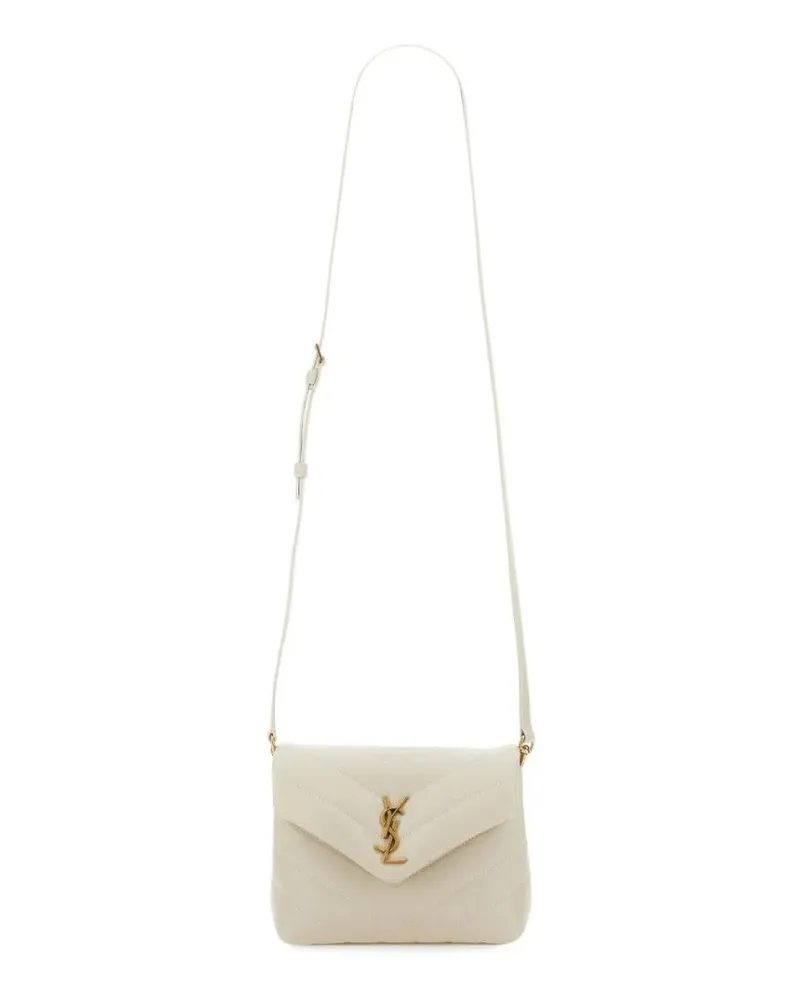 Saint Laurent Hobo Bags "Loulou" Toy Bag weiß Weiß