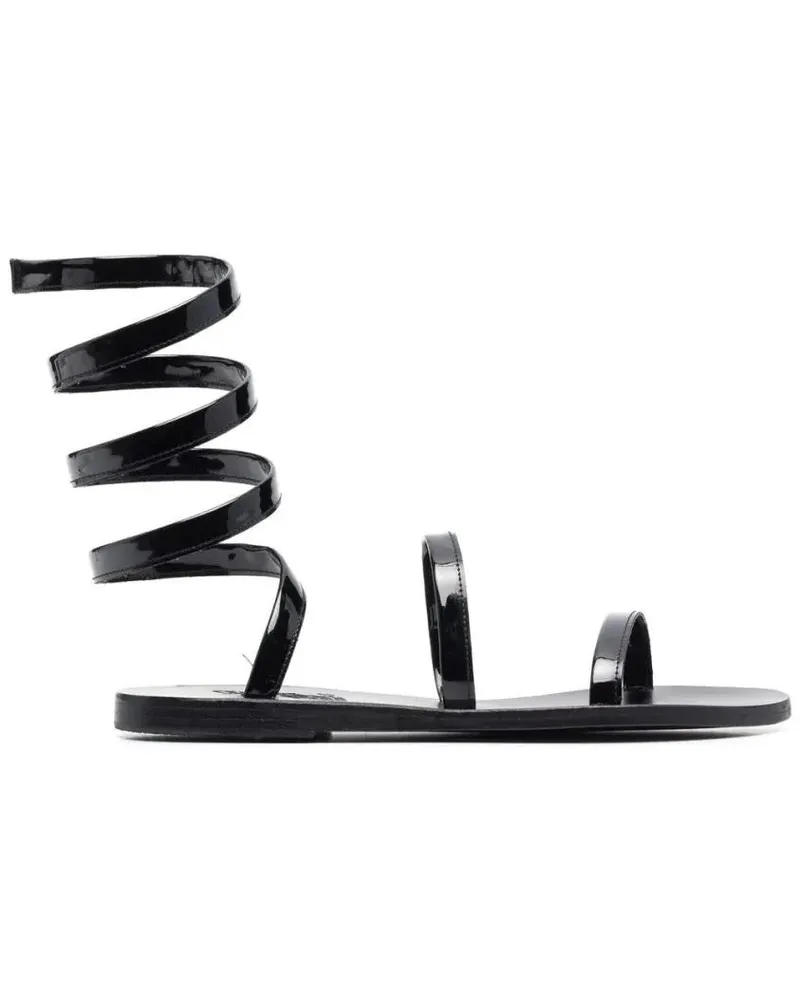 Ancient Greek Sandals Sandalen Ofis Patent Sandals schwarz Schwarz