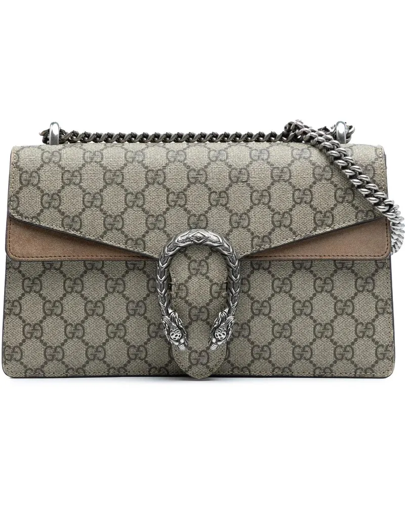 Gucci Hobo Bags Medium GG Supreme Dionysus Shoulder Bag braun Braun