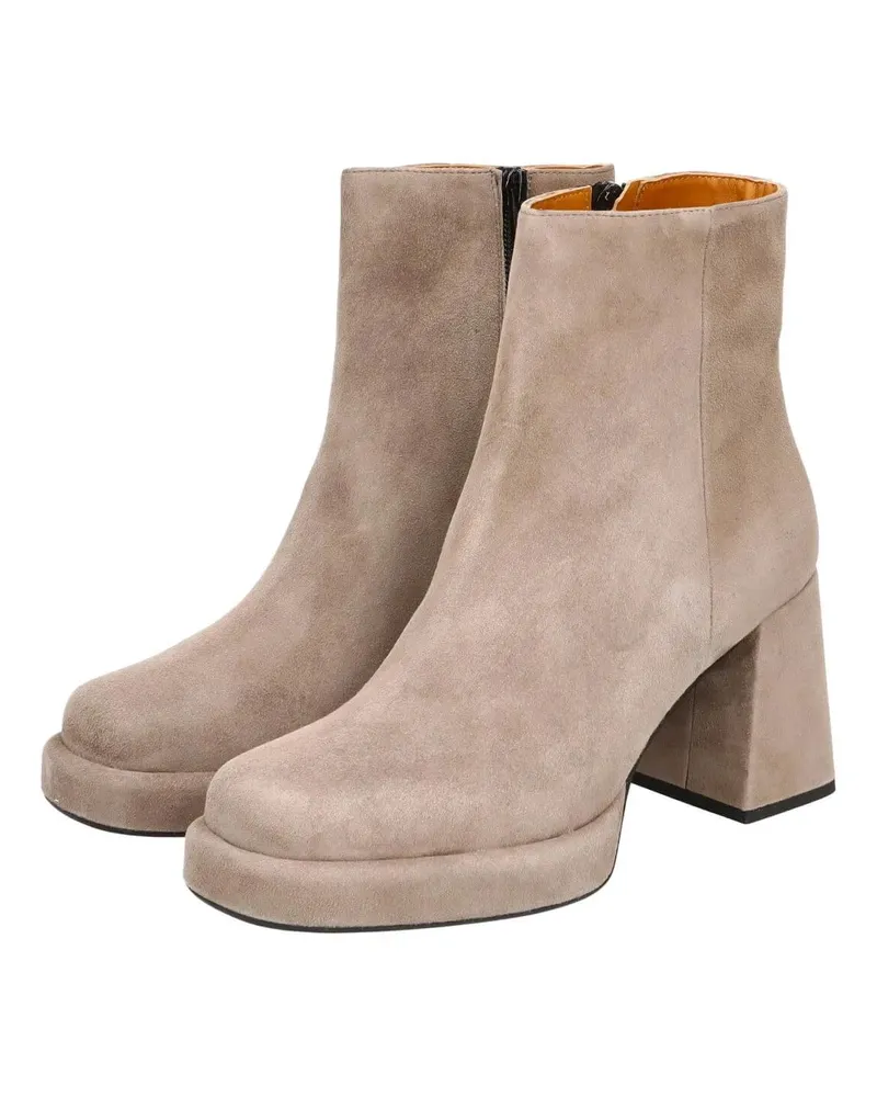 Thea Mika Stiefeletten Plateau-Stiefeletten grau Grau