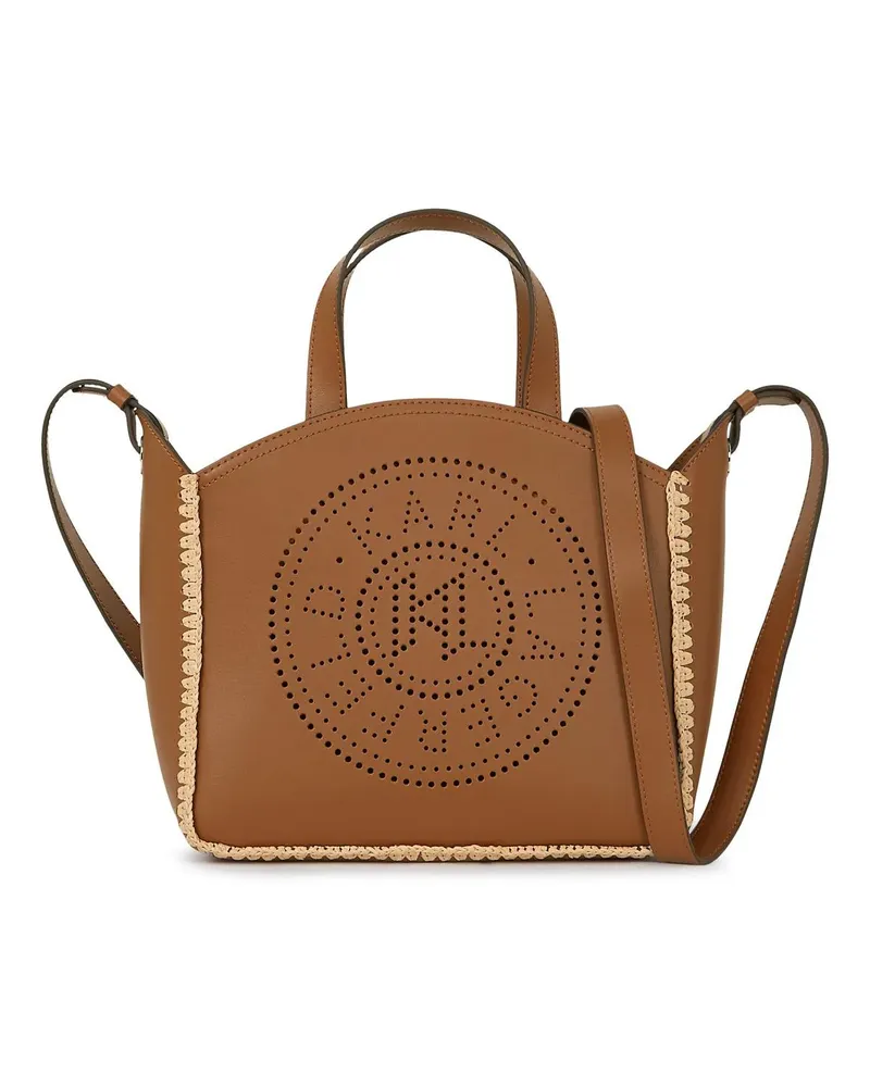 Karl Lagerfeld Crossbody Bags K/CIRCLE KLEINE TOTE-BAG MIT LOCHMUSTER braun Braun