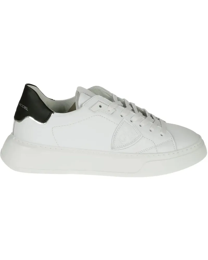 Philippe Model Low-Top Sneaker Flat Shoes White weiß Weiß