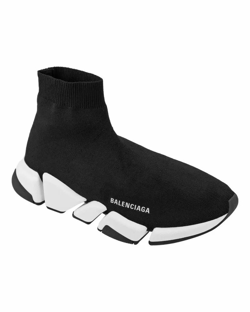 Balenciaga Low-Top Sneaker Technical 3D Knit Sneakers With Ultra-Articulated schwarz Schwarz