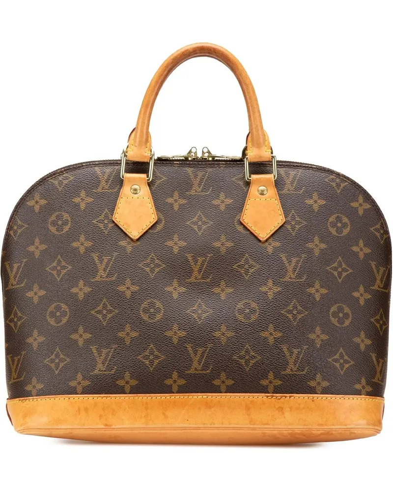 Louis Vuitton Crossbody Bags Monogram Alma PM braun Braun