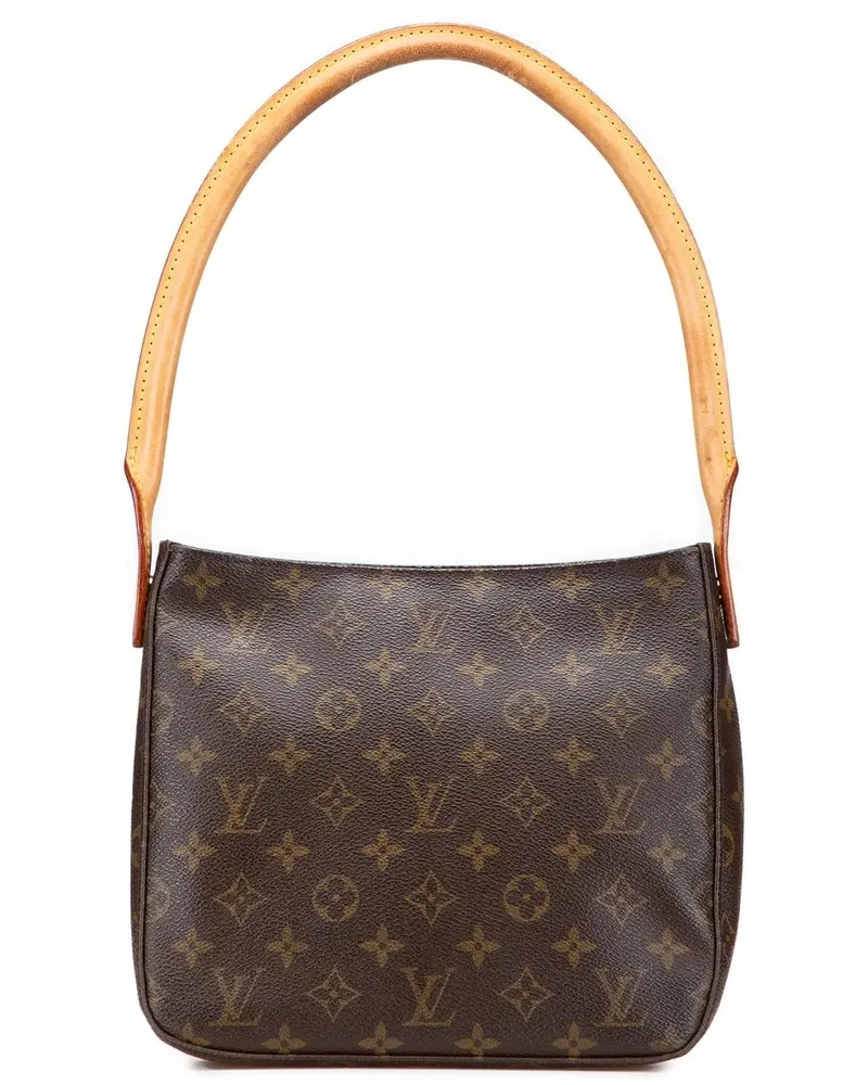 Louis Vuitton Hobo Bags Monogram Looping MM braun Braun