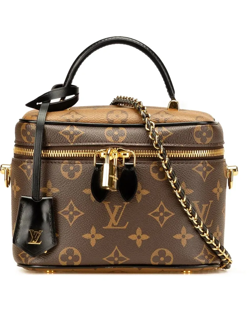 Louis Vuitton Hobo Bags 2021-2025 Monogram Reverse Vanity PM braun Braun
