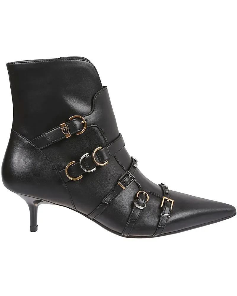 Pinko Stiefel Gloria 08 Ankle Boot Black schwarz Schwarz