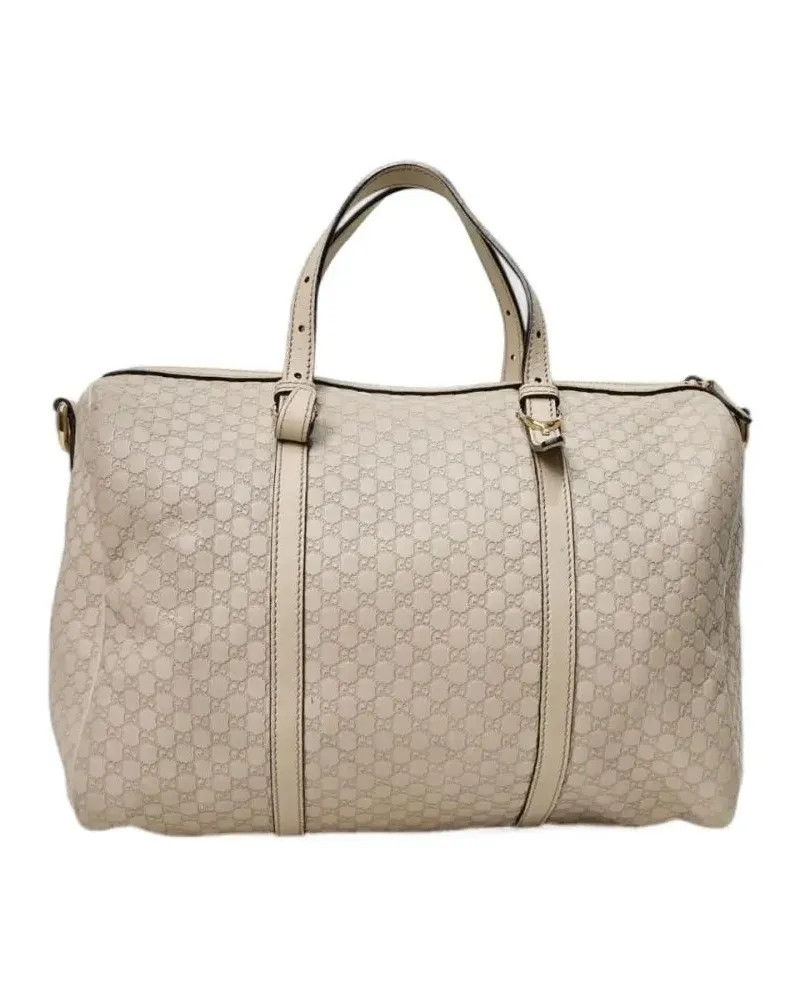 Gucci Hobo Bags Medium Boston Micro Sssima White weiß Weiß